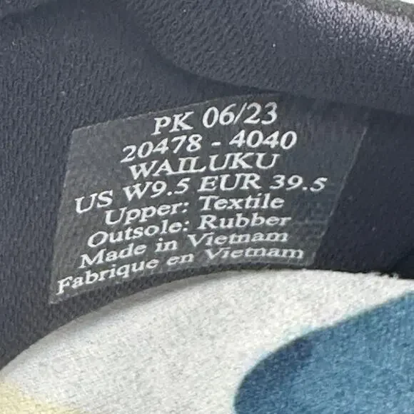 OLUKAI Wailuku Women's 9.5 Athletic Breathable Sneaker Black/Mocha - Picture 6 of 6